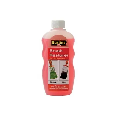 Rustins Brush Restorer - Removes Dried Paint & Varnish From Hard Brushes - 300ml • £9.14