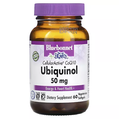 CellularActive CoQ10 Ubiquinol 50 Mg 60 Vegetarian Softgels • $27.16