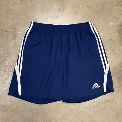 Vintage Adidas Soccer Shorts XL Blue • $22