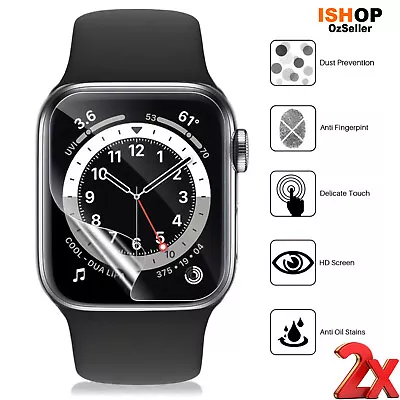 For Apple Watch IWatch Series 7 3 4 5 6 SE 38/41/40/42/44/45mm Screen Protector • $6.89