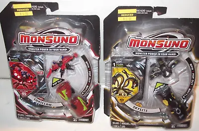 2 LOT ✰ Monsuno Figures FACTORY SEALED NEW ✰ TOXICLAW ✰ SKYSITE • $27.99