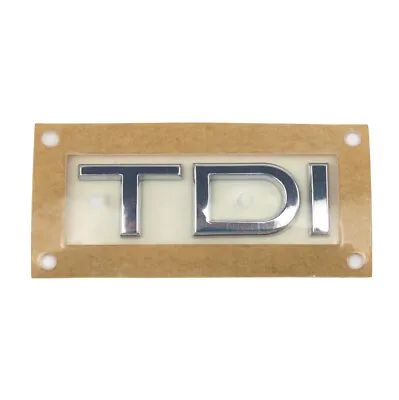 Audi Lettering  TDI  Rear Cover Emblem Sticker Sticker A4 A5 A6 A7 A8 Q5 Q7 4 • $9.48