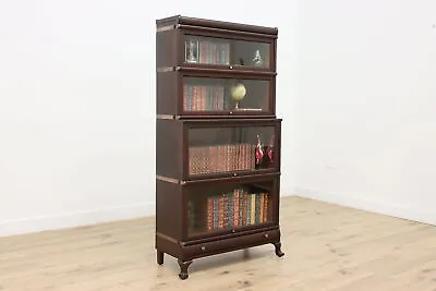 Macey Antique Stacking Mahogany Bookcase Or Bath Cabinet #48083 • $2200