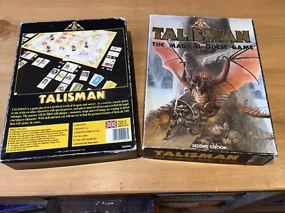 Talisman 2nd Edition The Magical Quest Board Game Boxed Complete Games Workshop • £64.99