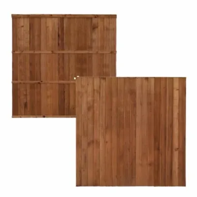£41 • Buy Featheredge Closeboard Panels Brown Different Sizes