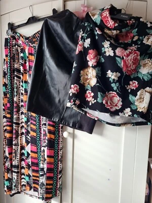 £9.50 • Buy Maternity 3 Skirt Bundle Size 10-12