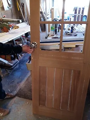 £300 • Buy Stable Door In Sapele Hardwood Can Supply Glass And Frame At Xtra Cost 