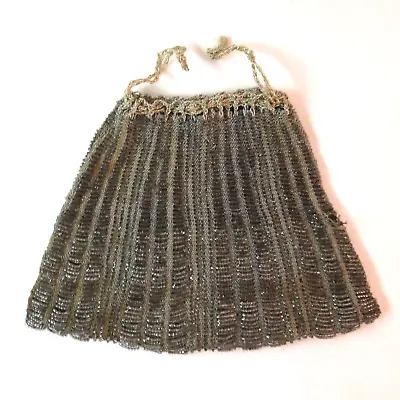 $22 • Buy 👛 Vintage Beaded Purse For Repair Or Parts 👛