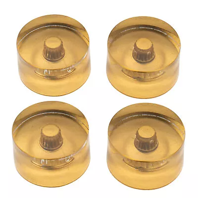 Musiclily Pro 4Pcs Gold Metric 18 Spline Guitar Knob Set For Gretsch Streamliner • $10.15