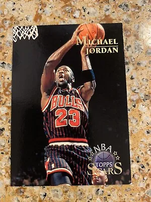 Michael Jordan 1996 Topps Nba Stars #24 Bulls • $3.95