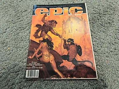 April 1985 Epic Illustrated Magazine Marvel Magazine Fantasy Science Fiction • $9.99