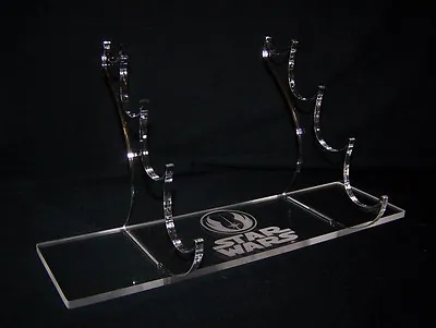 4 Tier Acrylic Display Stand For 1:1 Scale Star Wars Lightsaber Prop Replicas • $39.89