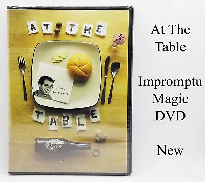 AT THE TABLE - Impromptu Magic At The Dinner Table DVD - Tomas Medina - New • $15.99