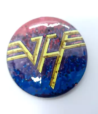 Van Halen Pin Vintage 80s Original Pinback Button Badge Pin 1.5  • $9.99