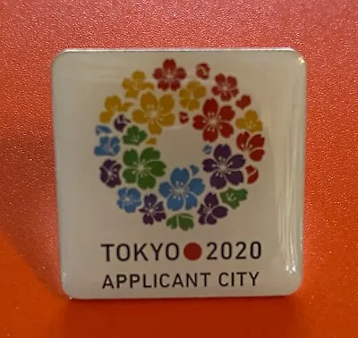 Tokyo 2020 Olympic Games - Applicant City Olympic Bid Pin .. • $5