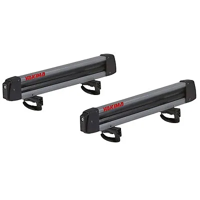 Yakima FreshTrack 6 Universal Car Roof Top Mount Ski And Snowboard Rack Black • $298.95