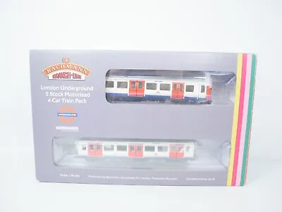 Bachmann OO Gauge 35-990 London Underground S Stock 4 Car Set • £679.99