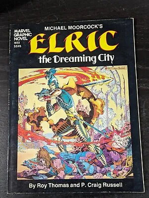 Marvel Graphic Novel Elric The Dreaming City #2  – 1982 - Michael Moorcock  • $12