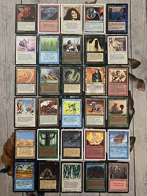 MTG Vintage Lot Alpha Beta Unlimited Arabian Nights Legends Antiquities More X60 • $189.95