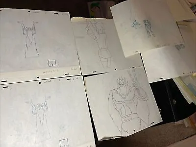 VINTAGE HE-MAN ANIMATION CELS ART FILMATION She-ra 80'S Production Art Motu HM3 • $10