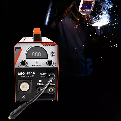 MIG Welder 180A 110V 220V Flux Core Wire 3 In1 ARC LIFT TIG MIG Welding Machine • $173.88