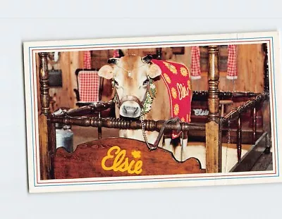 Postcard Elsie The Famous Borden Cow Borden Inc. • $6.92