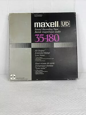 MAXELL UD 35-180 METAL  Reel To Reel Pre-recorded “Led Zeppelin” • $40