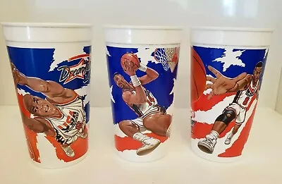 1994 MCDONALD'S Dream Team II Team USA Olympics 3 Collector Cups • $10.37