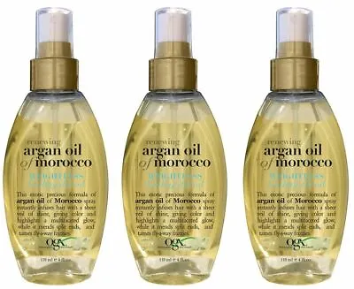 OGX Renewing Argan Oil Of Morocco Weightless Healing Dry Oil Spray 4oz- YOUR CH • $39.99