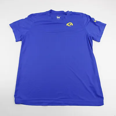 LA Rams Nike NFL On Field Dri-Fit Short Sleeve Shirt Men's Blue Used • $20.99