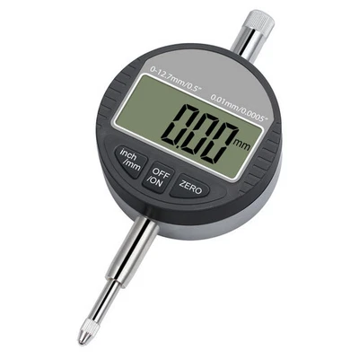 £18.95 • Buy Digital Dial Test Indicator Range 0-12.7mm/0.5'' Probe DTI Gauge 0.01mm/0.0005''