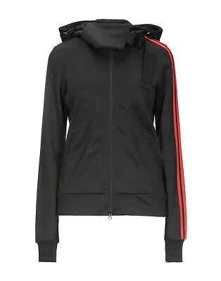 Adidas Y-3 By Yohji Yamamoto Hooded Sweatshirt Fleece Jacket Black Red Size M • $343.68