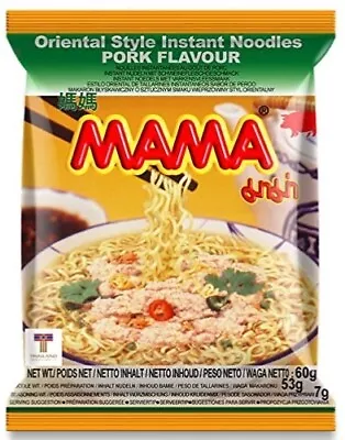 Mama Pork Flavor Instant Noodles 2.12 Oz X 30 Packs - USA Seller FREE SHIP • $24.99