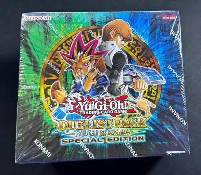 Sealed Konami English YuGiOh Duelist Pack Yugi & Kaiba Special Edition Display • $500