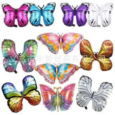 Aluminum Foil Balloons Colourful Butterfly Dragonfly Birthday Balloon AU Stocks • $7.80