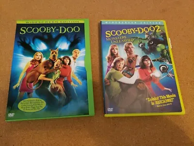 Lot Of 2 Dvds Scooby-Doo 1 And 2: Monsters Unleashed • $9
