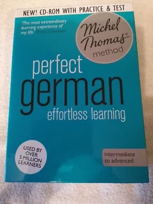 Perfect German Effortless Learning Michel Thomas Method {cds}  • £38