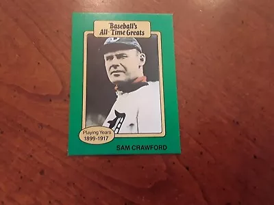 1987 Sam Crawford 1899 - 1917  Baseball All Time Greats  • $2.50