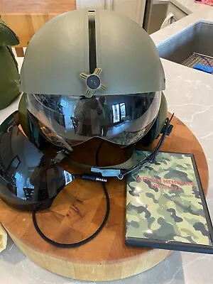 Vietnam War 1971 Gentex SPH-4 Flight Pilot Helmet Size Extra Large • $650
