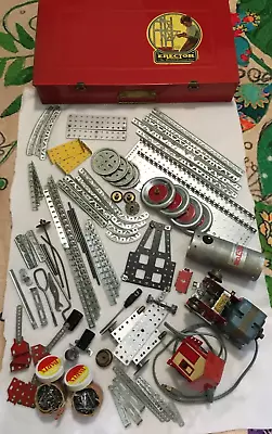 Vintage Gilbert Erector Set No. 7 1/2 Clean-Motor Works~98% Complete-see Pics! • $129.99