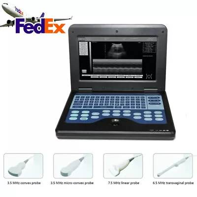 Portable Ultrasound Machine CONTEC CMS600P2 Ultrsound Scanner LAPTOP With Probe • $2049