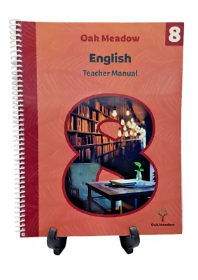 Oak Meadow English Grade 8 Teachers Manual • $36