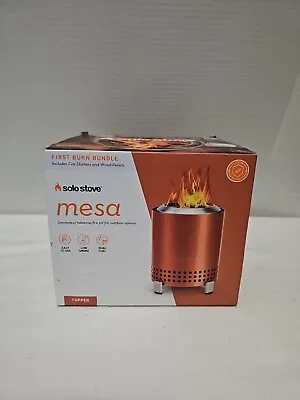 Factory Sealed👉🏻Solo Stove Mesa Portable Outdoor Fire Pit Bundle ~ Copper • $39.99