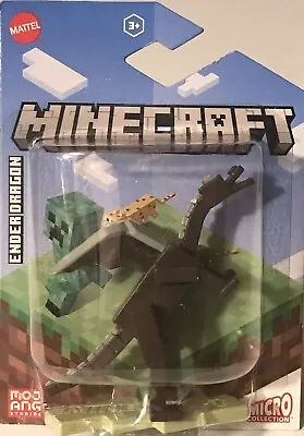 Minecraft Micro Collection 3  Mini Figure Ender Dragon Mattel Cake Topper • $3.60