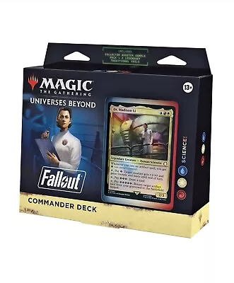 MTG Fallout Commander Deck Science! Universes Beyond New Factory Sealed • £43.95