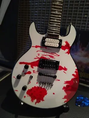 ZACKY VENGEANCE (A7X)-Schechter Blood Splat 1:4 Scale Replica Guitar~Axe Heaven~ • $32