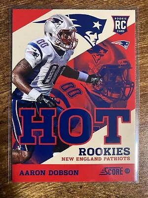 2013 Score Hot Rookies #23 Aaron Dobson RC New England Patriots • $0.99