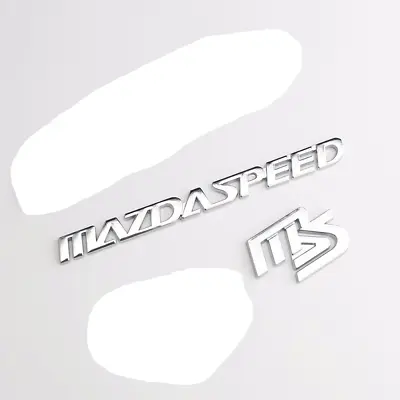 NEW 1x MAZDASPEED MS Car Body Rear Trunk Fender 3D Emblem Badge Sticker  • $9.99