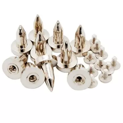 10 Sets Screw Back Metal Cone Studs Rivets Leathercraft • $5.86