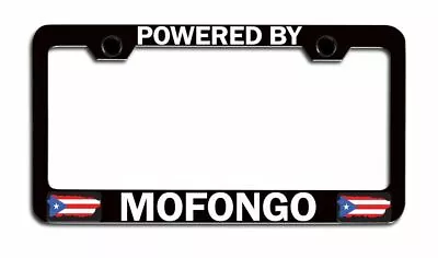 POWERED BY MOFONGO Steel License Plate Frame. CAN PERSONALIZE • $15.95